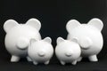 Piggy Banks, Many Royalty Free Stock Photo