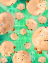 Piggy Banks Money Budget