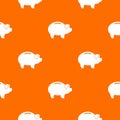 Piggy pattern seamless