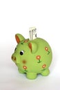 Piggy saving bank Royalty Free Stock Photo