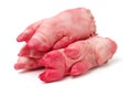 Pigs, feet. Fresh, gourmet.