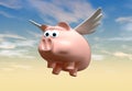 When Pigs Fly Royalty Free Stock Photo