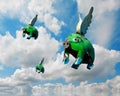 When Pigs Fly Royalty Free Stock Photo