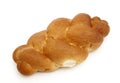 A pigtail on white bread Royalty Free Stock Photo