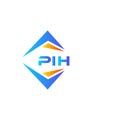 PIH abstract technology logo design on white background. PIH creative initials letter logo concept Royalty Free Stock Photo