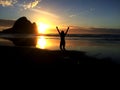 Piha Beach, New Zealand Royalty Free Stock Photo