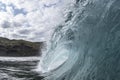 Piha Beach Perfect Big Wave Royalty Free Stock Photo