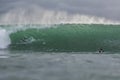 Piha Beach Perfect Surf Royalty Free Stock Photo