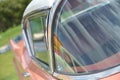 Piink Cadillac close up concours Royalty Free Stock Photo