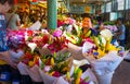 Flower Vendor at Farmers Market Seattle