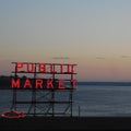 Pike place market seattle washington Royalty Free Stock Photo