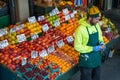 A Pike`s Market Fruit Seller