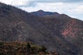 Pikes peak mountain range colorado springs Royalty Free Stock Photo