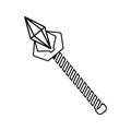 pikestaffe icon. Element of Game for mobile concept and web apps icon. Thin line icon for website design and development, app