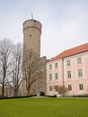 Pikk Hermann tower in Tallin Royalty Free Stock Photo