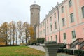 Pikk Hermann or Tall Hermann, tower of the Toompea Castle, on Toompea hill in Tallinn, the capital of Estonia Royalty Free Stock Photo