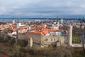 The Pikk Hermann Tower and Toompea Castle. Tallinn, Estonia, Baltic States, Europe Royalty Free Stock Photo