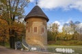 Pil tower in Pavlovsk park, Saint Petersburg, Russia