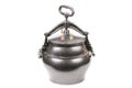 Pilaf cauldron, kazan. Afghanistan and Central Asia traditional pressure cooker Royalty Free Stock Photo