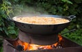 Pilaf (Plov) - Afghan, Uzbek, Tajik national cuisine main dish