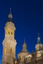 The Pilar basilica Royalty Free Stock Photo