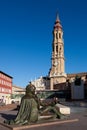 Pilar square, Zaragoza, Spain Royalty Free Stock Photo