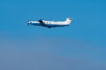 Pilatus PC-12 NG airplane leaving from Zurich in Switzerland