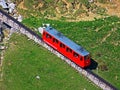 Pilatus Railway - The steepest cogwheel railway in the world Zahnradbahn Alpnachstad Ã¢â¬â Pilatus Kulm, Alpnach - Switzerland