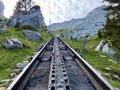 Pilatus Railway - The steepest cogwheel railway in the world Zahnradbahn Alpnachstad Ã¢â¬â Pilatus Kulm, Alpnach - Switzerland