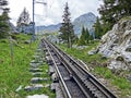 Pilatus Railway - The steepest cogwheel railway in the world Zahnradbahn Alpnachstad Ã¢â¬â Pilatus Kulm, Alpnach - Switzerland