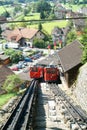 Pilatus train, the world's steepest cogwheel railway