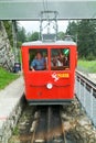 Pilatus train, the world's steepest cogwheel railway