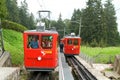 Pilatus train, the world's steepest cogwheel railway