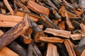 pile of alder wood