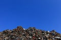 Pile of Aluminium scrap Royalty Free Stock Photo