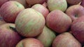 Pile of Apples at a Farmers Market