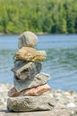 Pile of Balanced Stones Royalty Free Stock Photo