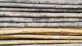 Pile of Bamboo for backgrond Royalty Free Stock Photo