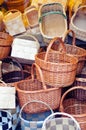 Pile of baskets