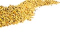 Pile of bee pollen, ambrosia Royalty Free Stock Photo