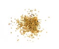 Pile of bee pollen isolated. Royalty Free Stock Photo