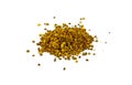 Pile of bee pollen isolated. Royalty Free Stock Photo