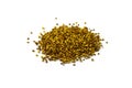 Pile of bee pollen isolated. Royalty Free Stock Photo