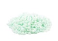 Pile of bioplastic foam peanuts Royalty Free Stock Photo