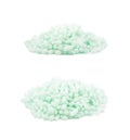 Pile of bioplastic foam peanuts Royalty Free Stock Photo