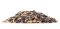 Pile of bird seeds Royalty Free Stock Photo