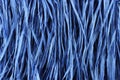 Background - blue paper raffia strips situated in parallel lines