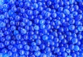 Pile of blue silica gel texture background. Royalty Free Stock Photo