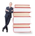 Pile of books Royalty Free Stock Photo