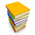 Pile of books Royalty Free Stock Photo